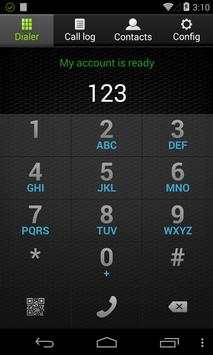 Zoiper screenshot 1