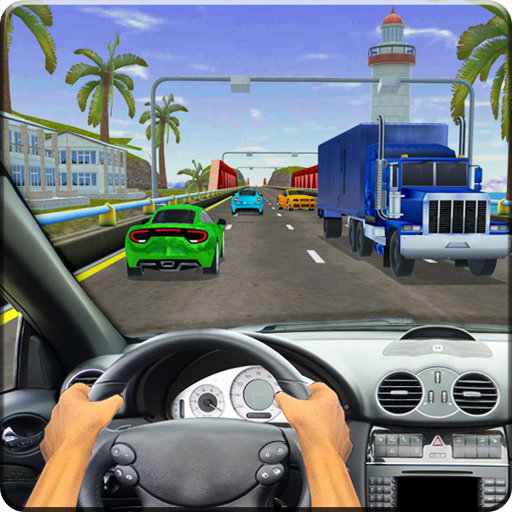 High Speed Traffic Car Driving Road Race Simulator icon