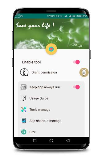Shortcut Tool Control Floating Bar screenshot 4