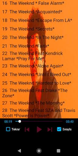 The Weeknd Popular Songs Offline (No Internet) screenshot 3