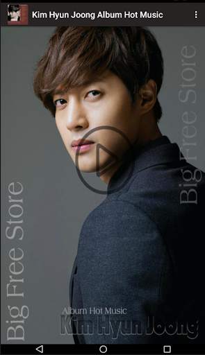 Kim Hyun Joong Album Hot Music screenshot 2