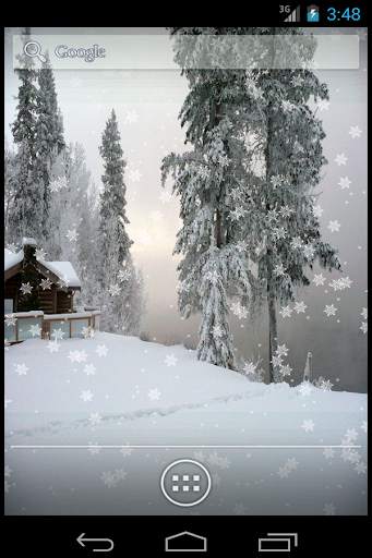 Snow Winter Live Wallpaper screenshot 1