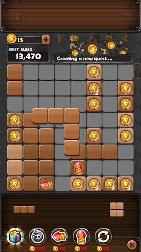 ブロックパズルキング : ウッド・8×8ブロック・パズル screenshot 3