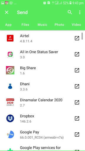 Big Share app :Share Files, Videos & music screenshot 2
