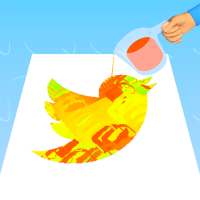 Acrylic Paint - Marble Painting Game icon