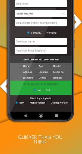 Privacy Policy Creator screenshot 5