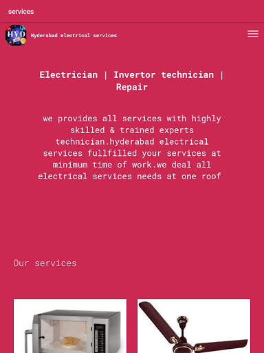 Hyderabad electrical services screenshot 12