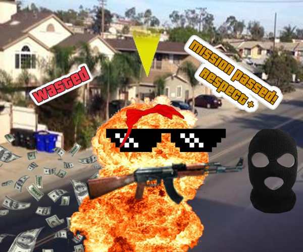 Grand Thief Camera Photo Sticker screenshot 1