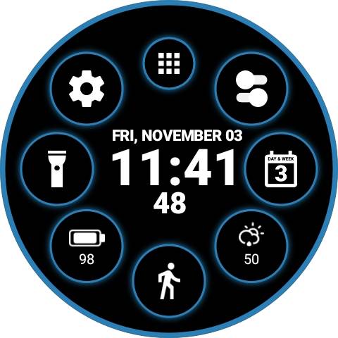 Info Watch Face screenshot 8
