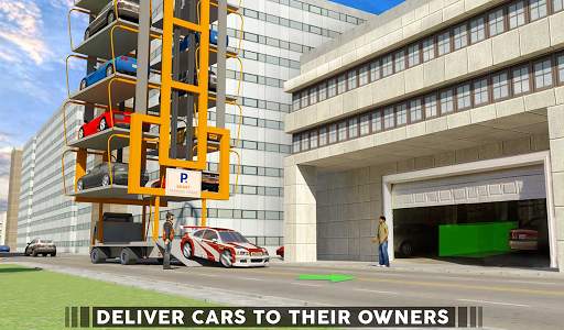 Smart Crane Car Transport Truck Driving screenshot 10
