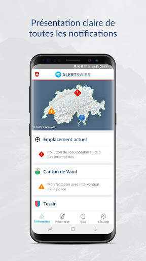 Alertswiss screenshot 1