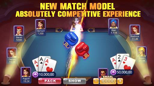 Teen Patti-Social (India sociable poker) 7 تصوير الشاشة