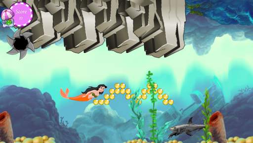 Mermaid Shark Attack screenshot 13