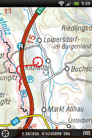 Austrian Map mobile screenshot 1