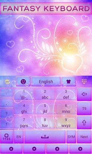 Fantasy GO Keyboard Theme screenshot 5