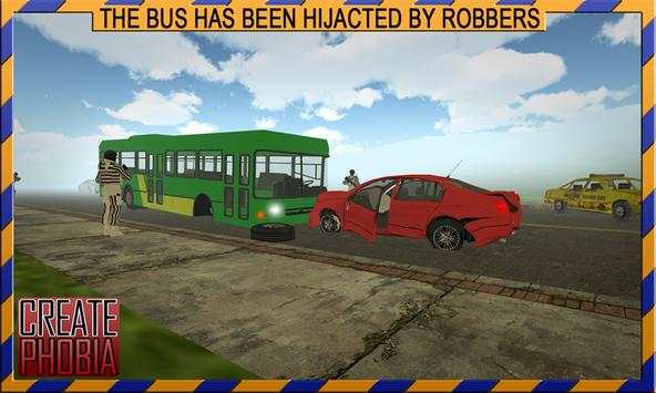 Bus Driving & Robbers Getaway screenshot 1