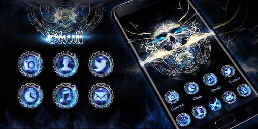 Skull GO Launcher Theme screenshot 5