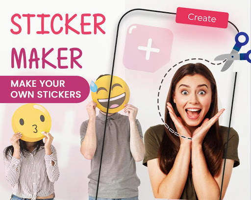 Sticker maker 2021 for WA - Create Sticker & Memes screenshot 1