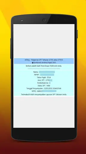 eFiling Lapor SPT Pajak Tahunan screenshot 3
