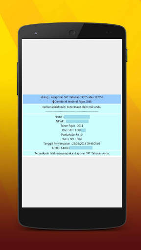 eFiling Lapor SPT Pajak Tahunan screenshot 3