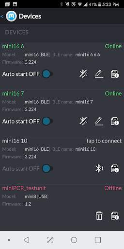 miniPCR App v2.0 screenshot 2