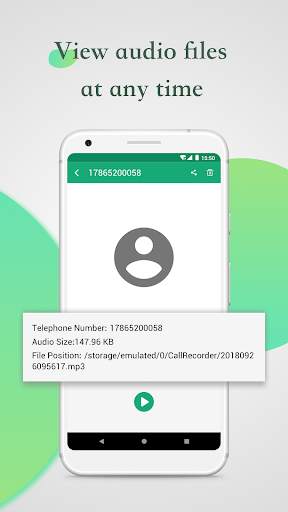 DC Call Recorder-protect privacy and pin lock screenshot 2