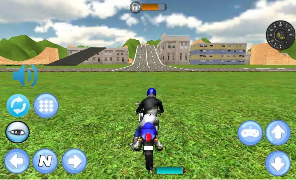Extreme Motorbike Driving 3D 1 تصوير الشاشة