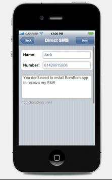BomBom : Secret Chat, Free SMS to 230 countries screenshot 1