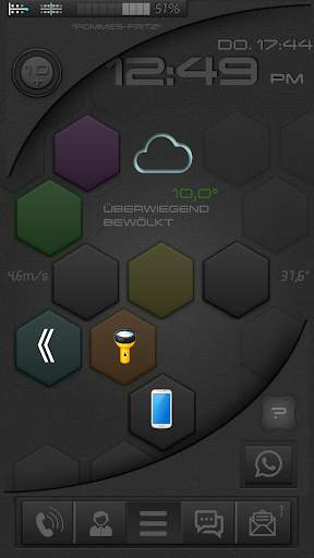 Brown Total Launcher Theme screenshot 7