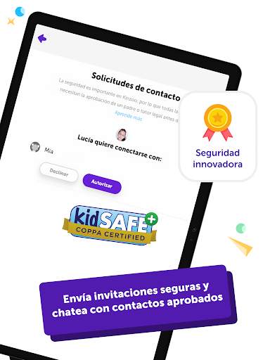 Kinzoo Chat para Familias screenshot 9