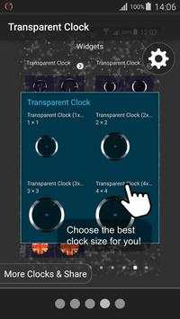Transparent Clock screenshot 7