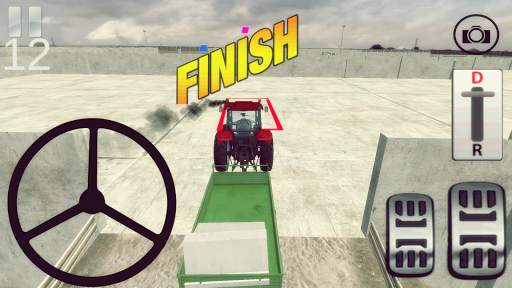 Tractors Driving Game 3D screenshot 4