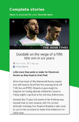 Football News Ireland screenshot 2