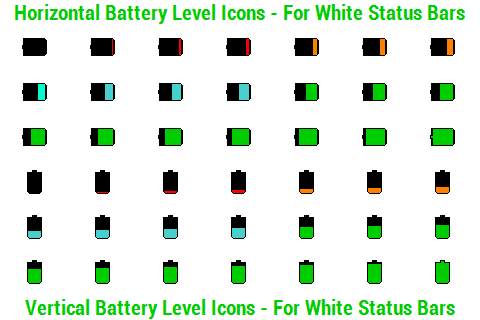 BN Pro Battery Level Icons screenshot 2