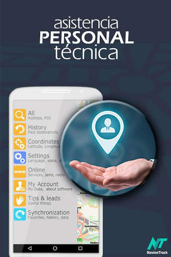GPS Navigator with Traffic and World Map screenshot 1