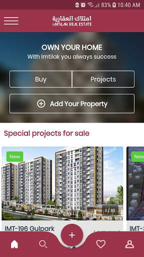 Imtilak Real Estate App скриншот 2