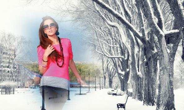 SnowFall Photo Frames screenshot 4