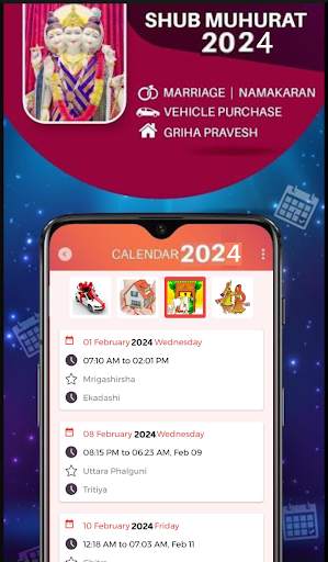 2024 calendar - Bharat screenshot 3