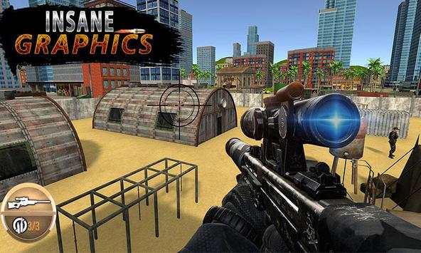Mountain Sniper- FPS Shooters Clan 3D Game screenshot 1