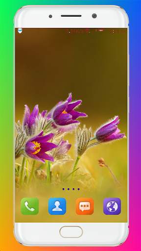 Purple Flower Wallpaper screenshot 11