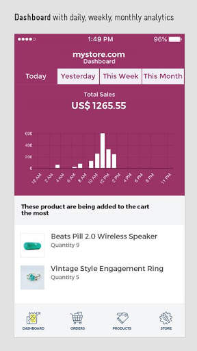 nopCommerce Admin Mobile App screenshot 3