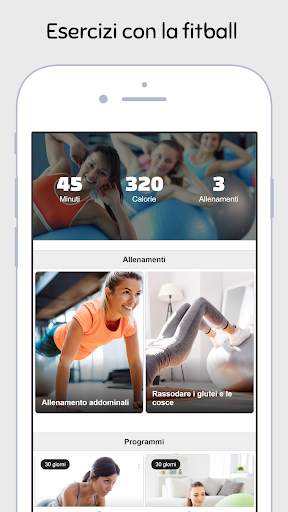 Fitball: esercizi con la palla screenshot 1