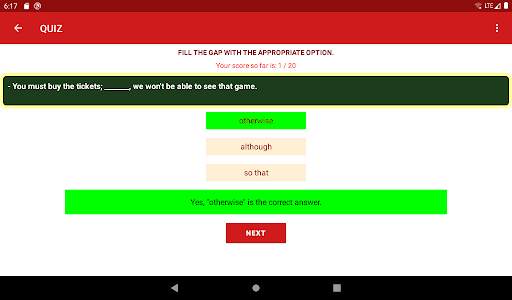 ENGLISH LINKING WORDS screenshot 14