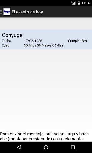 Edad Calculadora screenshot 5
