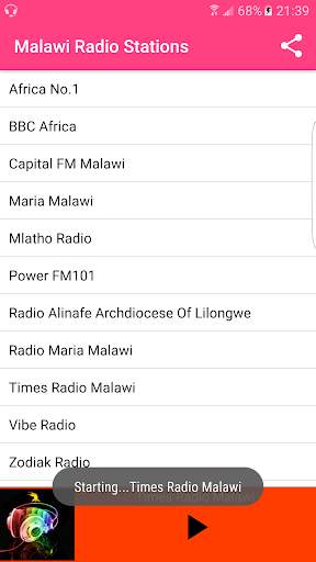 Malawi Radio Stations screenshot 2