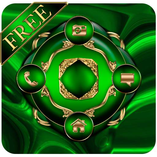 Free Abstract Emerald  Go locker theme 3.1