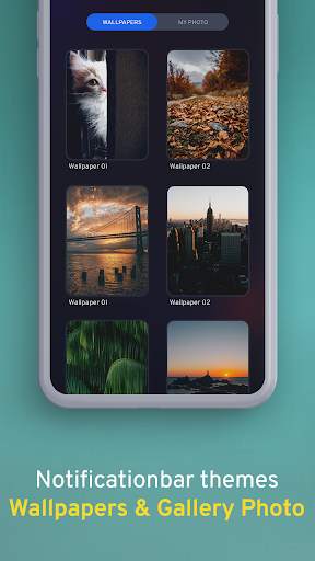Notification Bar Photo Set : Customize Status Bar screenshot 9