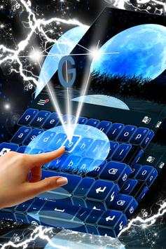 Full Moon Keyboard Theme screenshot 3