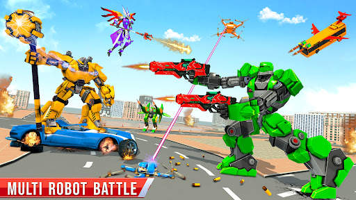 Flying Bus Robot Car Transform screenshot 7