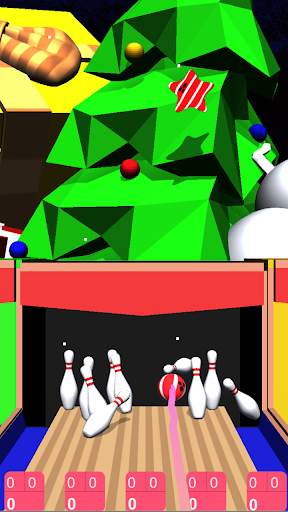 Christmas Bowling 3D screenshot 2